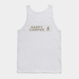 Happy Camper Logo Apparel & Accessories Tank Top